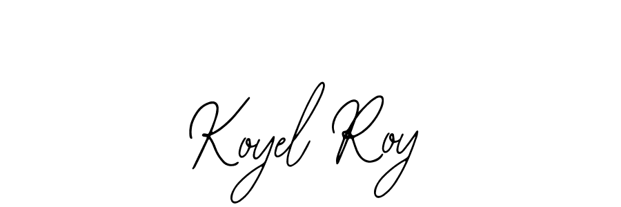 Create a beautiful signature design for name Koyel Roy. With this signature (Bearetta-2O07w) fonts, you can make a handwritten signature for free. Koyel Roy signature style 12 images and pictures png