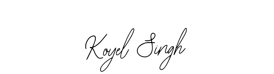 Also You can easily find your signature by using the search form. We will create Koyel Singh name handwritten signature images for you free of cost using Bearetta-2O07w sign style. Koyel Singh signature style 12 images and pictures png