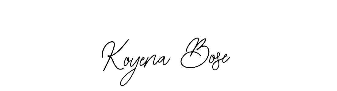 Koyena Bose stylish signature style. Best Handwritten Sign (Bearetta-2O07w) for my name. Handwritten Signature Collection Ideas for my name Koyena Bose. Koyena Bose signature style 12 images and pictures png