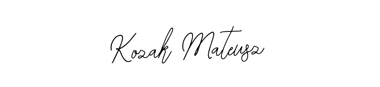 Also we have Kozak Mateusz name is the best signature style. Create professional handwritten signature collection using Bearetta-2O07w autograph style. Kozak Mateusz signature style 12 images and pictures png