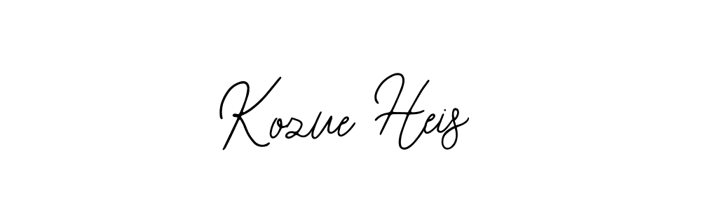 Design your own signature with our free online signature maker. With this signature software, you can create a handwritten (Bearetta-2O07w) signature for name Kozue Heis. Kozue Heis signature style 12 images and pictures png