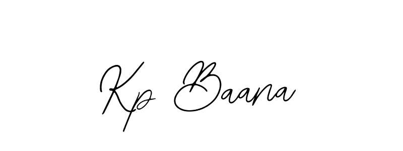 Make a beautiful signature design for name Kp Baana. Use this online signature maker to create a handwritten signature for free. Kp Baana signature style 12 images and pictures png