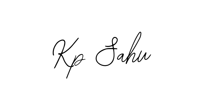 You should practise on your own different ways (Bearetta-2O07w) to write your name (Kp Sahu) in signature. don't let someone else do it for you. Kp Sahu signature style 12 images and pictures png