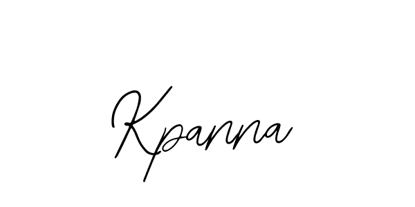How to Draw Kpanna signature style? Bearetta-2O07w is a latest design signature styles for name Kpanna. Kpanna signature style 12 images and pictures png