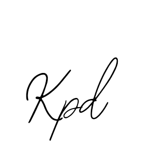 Use a signature maker to create a handwritten signature online. With this signature software, you can design (Bearetta-2O07w) your own signature for name Kpd. Kpd signature style 12 images and pictures png