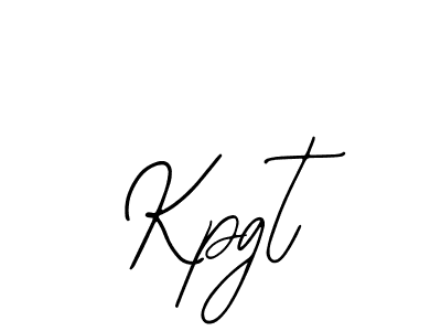 The best way (Bearetta-2O07w) to make a short signature is to pick only two or three words in your name. The name Kpgt include a total of six letters. For converting this name. Kpgt signature style 12 images and pictures png
