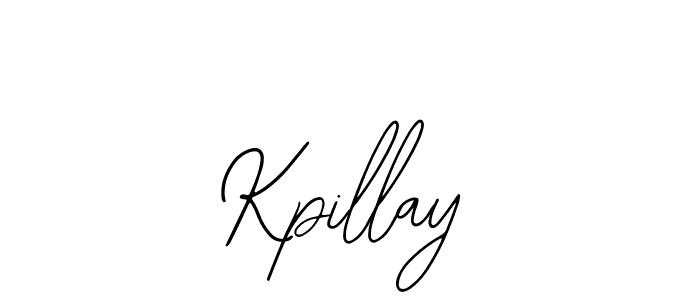 Design your own signature with our free online signature maker. With this signature software, you can create a handwritten (Bearetta-2O07w) signature for name Kpillay. Kpillay signature style 12 images and pictures png