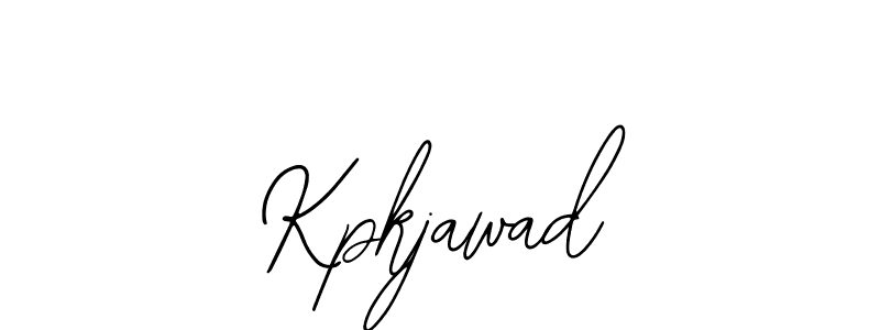 How to Draw Kpkjawad signature style? Bearetta-2O07w is a latest design signature styles for name Kpkjawad. Kpkjawad signature style 12 images and pictures png