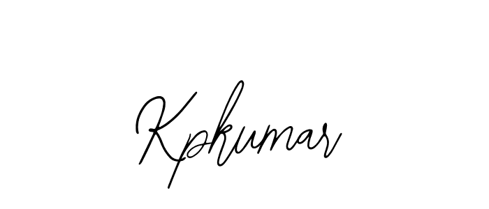if you are searching for the best signature style for your name Kpkumar. so please give up your signature search. here we have designed multiple signature styles  using Bearetta-2O07w. Kpkumar signature style 12 images and pictures png
