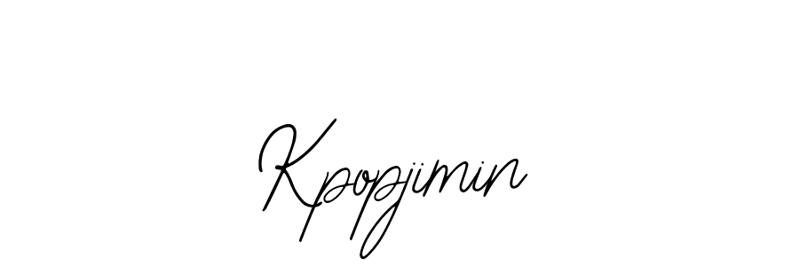 How to make Kpopjimin name signature. Use Bearetta-2O07w style for creating short signs online. This is the latest handwritten sign. Kpopjimin signature style 12 images and pictures png