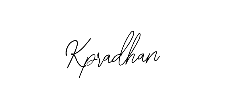 Kpradhan stylish signature style. Best Handwritten Sign (Bearetta-2O07w) for my name. Handwritten Signature Collection Ideas for my name Kpradhan. Kpradhan signature style 12 images and pictures png