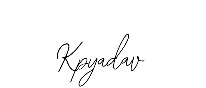 Make a beautiful signature design for name Kpyadav. Use this online signature maker to create a handwritten signature for free. Kpyadav signature style 12 images and pictures png