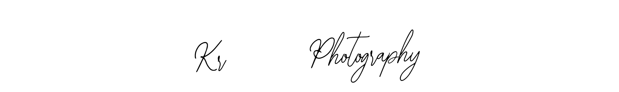 You should practise on your own different ways (Bearetta-2O07w) to write your name (Kr       Photography) in signature. don't let someone else do it for you. Kr       Photography signature style 12 images and pictures png