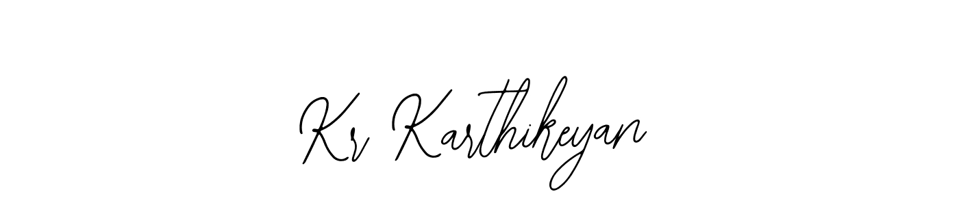 How to Draw Kr Karthikeyan signature style? Bearetta-2O07w is a latest design signature styles for name Kr Karthikeyan. Kr Karthikeyan signature style 12 images and pictures png