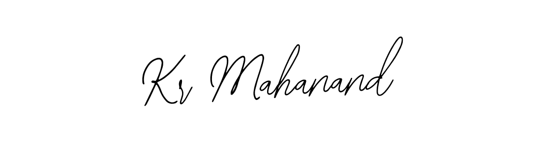 Bearetta-2O07w is a professional signature style that is perfect for those who want to add a touch of class to their signature. It is also a great choice for those who want to make their signature more unique. Get Kr Mahanand name to fancy signature for free. Kr Mahanand signature style 12 images and pictures png