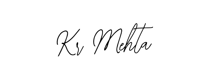 Similarly Bearetta-2O07w is the best handwritten signature design. Signature creator online .You can use it as an online autograph creator for name Kr Mehta. Kr Mehta signature style 12 images and pictures png