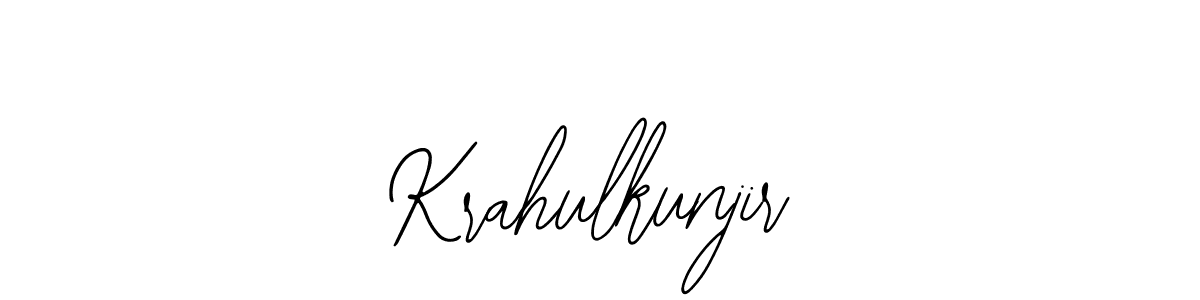 Also we have Krahulkunjir name is the best signature style. Create professional handwritten signature collection using Bearetta-2O07w autograph style. Krahulkunjir signature style 12 images and pictures png