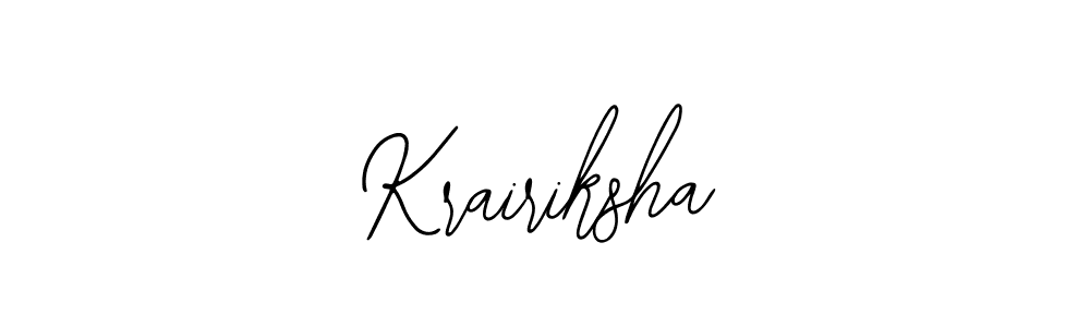 You can use this online signature creator to create a handwritten signature for the name Krairiksha. This is the best online autograph maker. Krairiksha signature style 12 images and pictures png