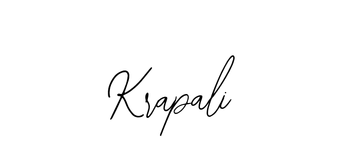 How to make Krapali signature? Bearetta-2O07w is a professional autograph style. Create handwritten signature for Krapali name. Krapali signature style 12 images and pictures png