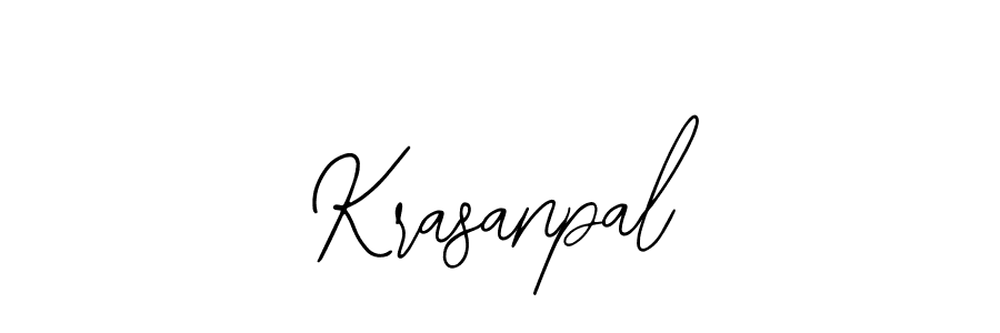 Make a beautiful signature design for name Krasanpal. With this signature (Bearetta-2O07w) style, you can create a handwritten signature for free. Krasanpal signature style 12 images and pictures png