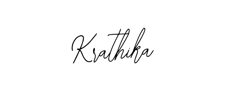 if you are searching for the best signature style for your name Krathika. so please give up your signature search. here we have designed multiple signature styles  using Bearetta-2O07w. Krathika signature style 12 images and pictures png