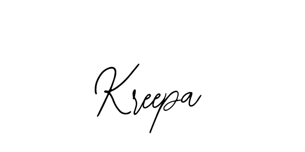 Kreepa stylish signature style. Best Handwritten Sign (Bearetta-2O07w) for my name. Handwritten Signature Collection Ideas for my name Kreepa. Kreepa signature style 12 images and pictures png