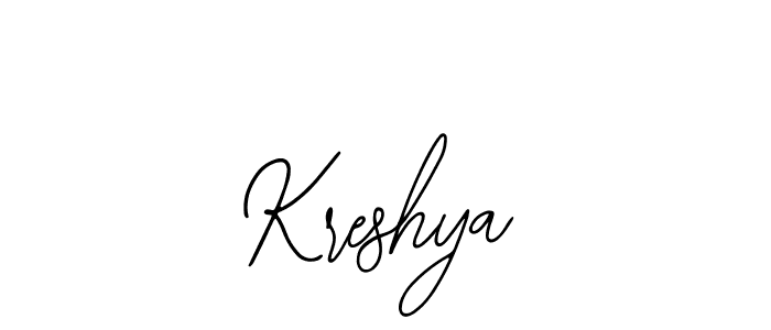 Create a beautiful signature design for name Kreshya. With this signature (Bearetta-2O07w) fonts, you can make a handwritten signature for free. Kreshya signature style 12 images and pictures png