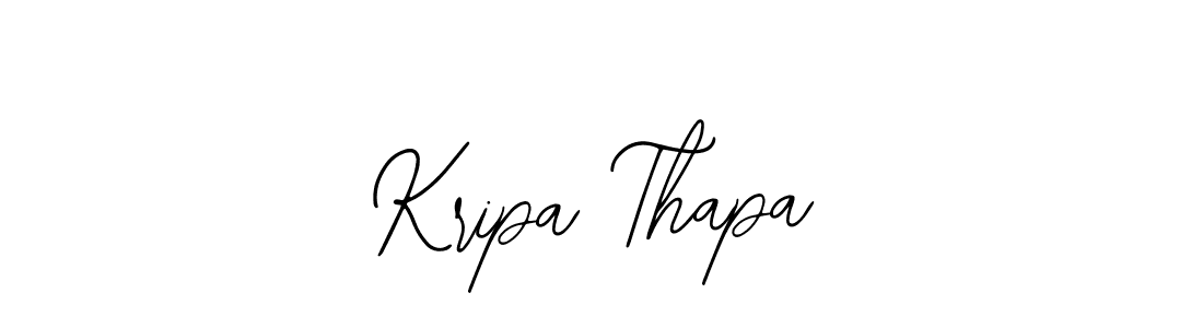 Best and Professional Signature Style for Kripa Thapa. Bearetta-2O07w Best Signature Style Collection. Kripa Thapa signature style 12 images and pictures png