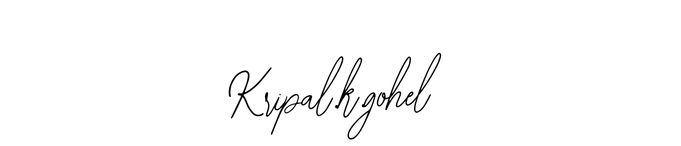 Here are the top 10 professional signature styles for the name Kripal.k.gohel. These are the best autograph styles you can use for your name. Kripal.k.gohel signature style 12 images and pictures png