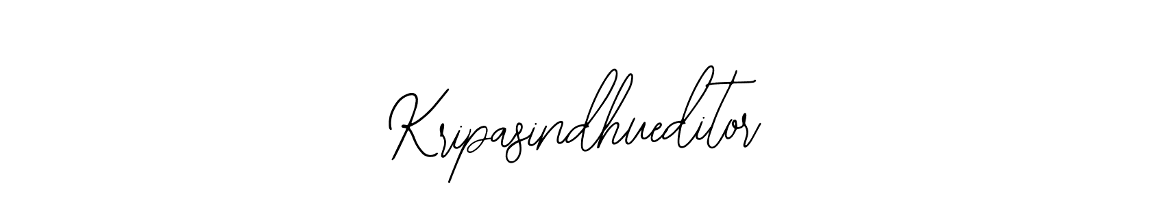 Make a beautiful signature design for name Kripasindhueditor. With this signature (Bearetta-2O07w) style, you can create a handwritten signature for free. Kripasindhueditor signature style 12 images and pictures png