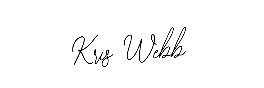 Design your own signature with our free online signature maker. With this signature software, you can create a handwritten (Bearetta-2O07w) signature for name Kris Webb. Kris Webb signature style 12 images and pictures png