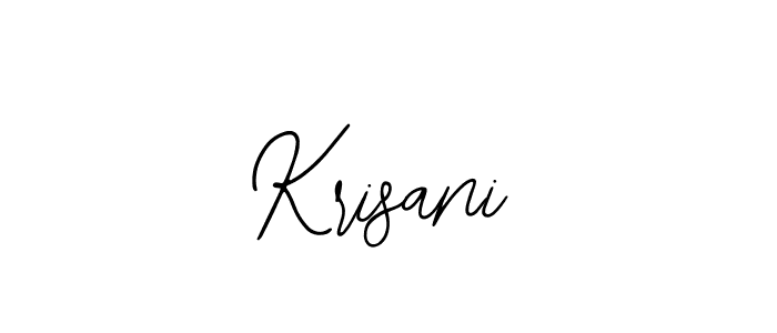 Make a beautiful signature design for name Krisani. With this signature (Bearetta-2O07w) style, you can create a handwritten signature for free. Krisani signature style 12 images and pictures png