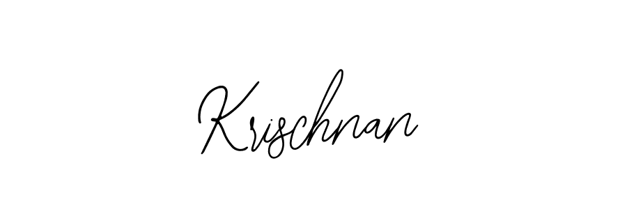 How to Draw Krischnan signature style? Bearetta-2O07w is a latest design signature styles for name Krischnan. Krischnan signature style 12 images and pictures png