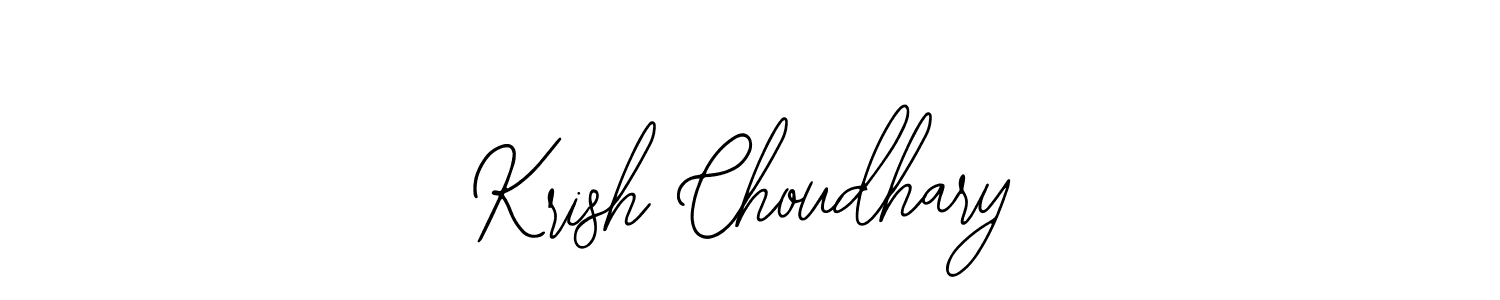 Similarly Bearetta-2O07w is the best handwritten signature design. Signature creator online .You can use it as an online autograph creator for name Krish Choudhary. Krish Choudhary signature style 12 images and pictures png