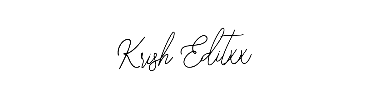 It looks lik you need a new signature style for name Krish Editxx. Design unique handwritten (Bearetta-2O07w) signature with our free signature maker in just a few clicks. Krish Editxx signature style 12 images and pictures png