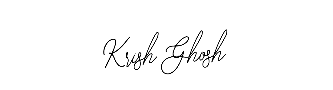 Krish Ghosh stylish signature style. Best Handwritten Sign (Bearetta-2O07w) for my name. Handwritten Signature Collection Ideas for my name Krish Ghosh. Krish Ghosh signature style 12 images and pictures png
