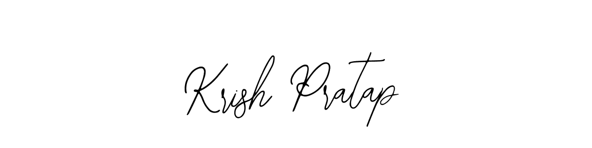 Also You can easily find your signature by using the search form. We will create Krish Pratap name handwritten signature images for you free of cost using Bearetta-2O07w sign style. Krish Pratap signature style 12 images and pictures png