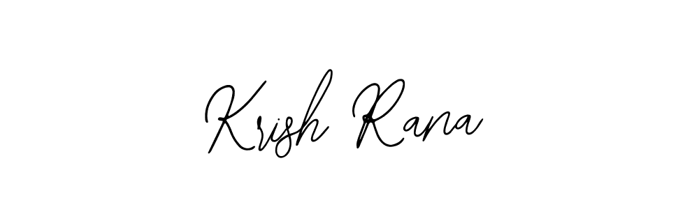 Make a beautiful signature design for name Krish Rana. Use this online signature maker to create a handwritten signature for free. Krish Rana signature style 12 images and pictures png