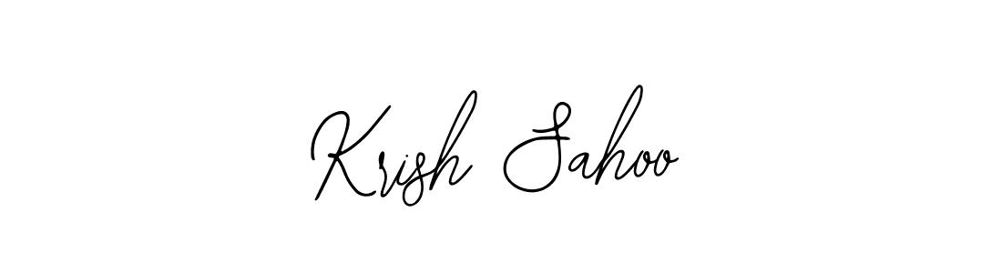 Also we have Krish Sahoo name is the best signature style. Create professional handwritten signature collection using Bearetta-2O07w autograph style. Krish Sahoo signature style 12 images and pictures png