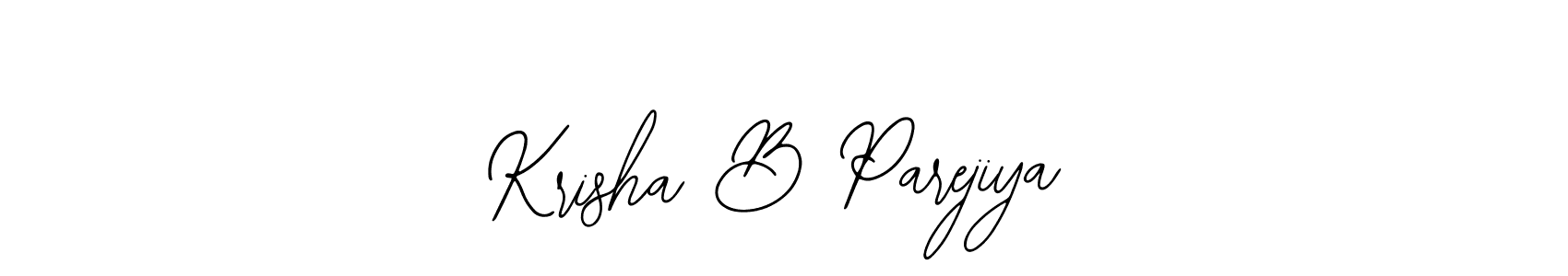 Here are the top 10 professional signature styles for the name Krisha B Parejiya. These are the best autograph styles you can use for your name. Krisha B Parejiya signature style 12 images and pictures png