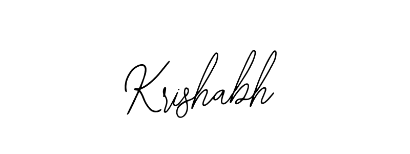 if you are searching for the best signature style for your name Krishabh. so please give up your signature search. here we have designed multiple signature styles  using Bearetta-2O07w. Krishabh signature style 12 images and pictures png
