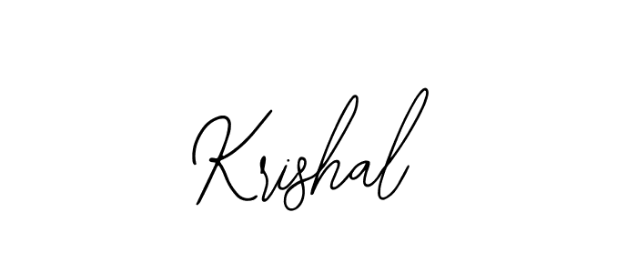 Also we have Krishal name is the best signature style. Create professional handwritten signature collection using Bearetta-2O07w autograph style. Krishal signature style 12 images and pictures png