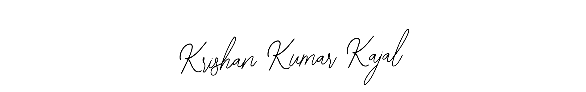 Make a beautiful signature design for name Krishan Kumar Kajal. Use this online signature maker to create a handwritten signature for free. Krishan Kumar Kajal signature style 12 images and pictures png