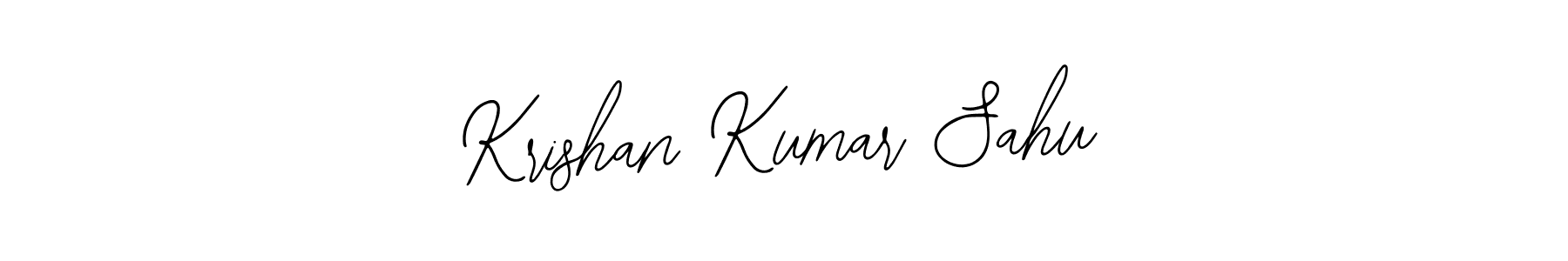 Design your own signature with our free online signature maker. With this signature software, you can create a handwritten (Bearetta-2O07w) signature for name Krishan Kumar Sahu. Krishan Kumar Sahu signature style 12 images and pictures png