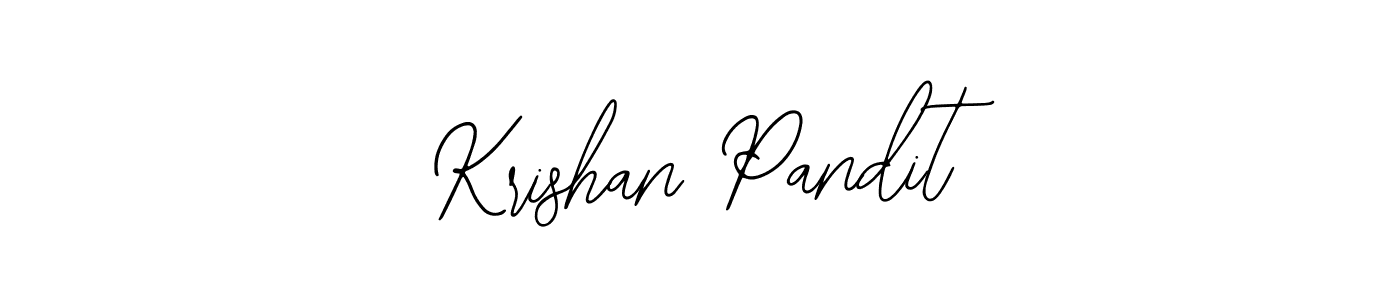 Also You can easily find your signature by using the search form. We will create Krishan Pandit name handwritten signature images for you free of cost using Bearetta-2O07w sign style. Krishan Pandit signature style 12 images and pictures png