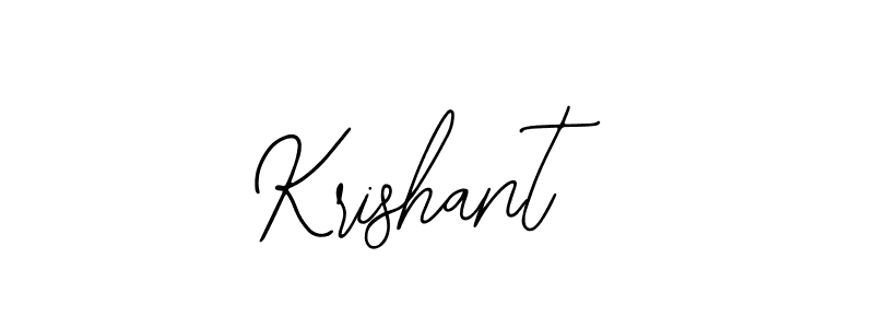 Krishant stylish signature style. Best Handwritten Sign (Bearetta-2O07w) for my name. Handwritten Signature Collection Ideas for my name Krishant. Krishant signature style 12 images and pictures png