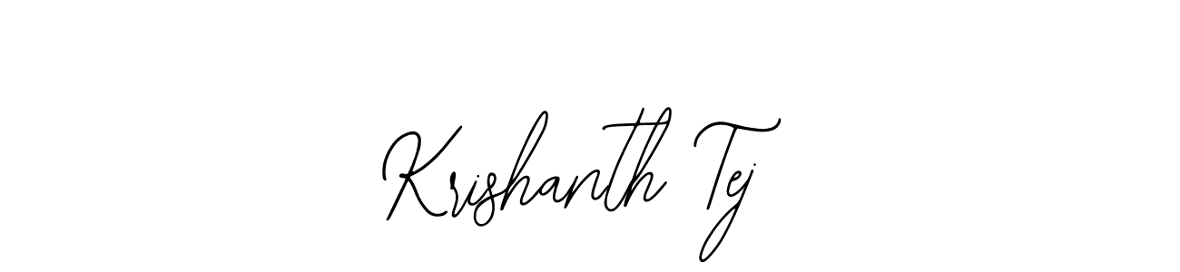 This is the best signature style for the Krishanth Tej name. Also you like these signature font (Bearetta-2O07w). Mix name signature. Krishanth Tej signature style 12 images and pictures png