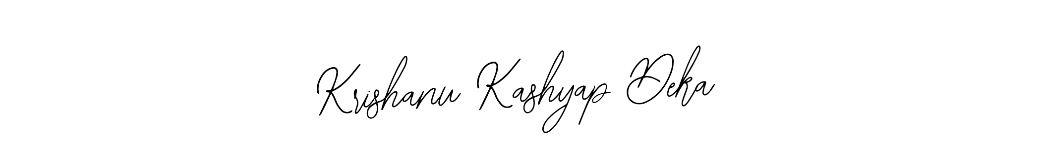 if you are searching for the best signature style for your name Krishanu Kashyap Deka. so please give up your signature search. here we have designed multiple signature styles  using Bearetta-2O07w. Krishanu Kashyap Deka signature style 12 images and pictures png