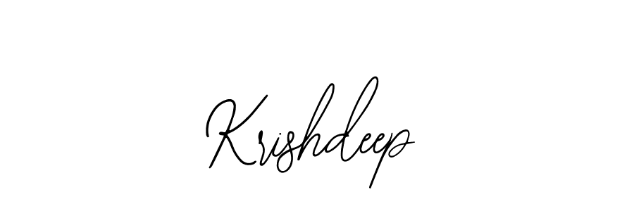 Design your own signature with our free online signature maker. With this signature software, you can create a handwritten (Bearetta-2O07w) signature for name Krishdeep. Krishdeep signature style 12 images and pictures png