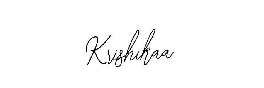 Bearetta-2O07w is a professional signature style that is perfect for those who want to add a touch of class to their signature. It is also a great choice for those who want to make their signature more unique. Get Krishikaa name to fancy signature for free. Krishikaa signature style 12 images and pictures png